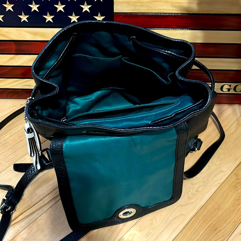 Vintage Coach leather backpack - Picture 6 of 8